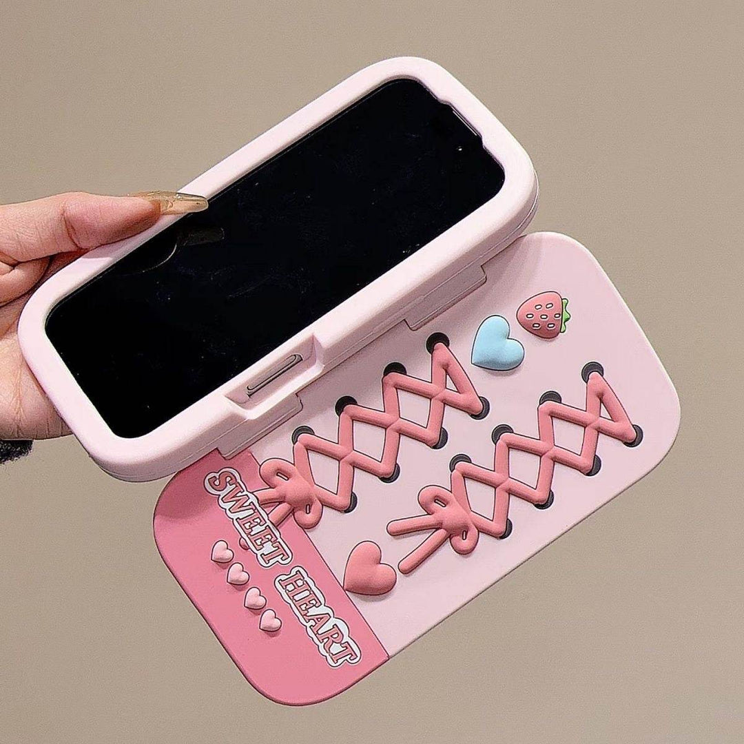 BerryGuard Silicone Mirror Case — Wszechstronna ochrona z eleganckim lustrem dla beztroskiej elegancji |