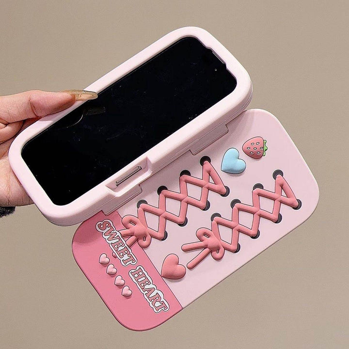 BerryGuard Silicone Mirror Case — Wszechstronna ochrona z eleganckim lustrem dla beztroskiej elegancji |