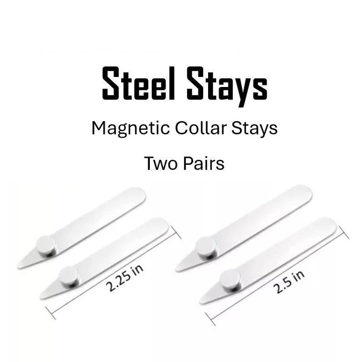Stalowe Staysy Magnesowe do Kołnierzyków