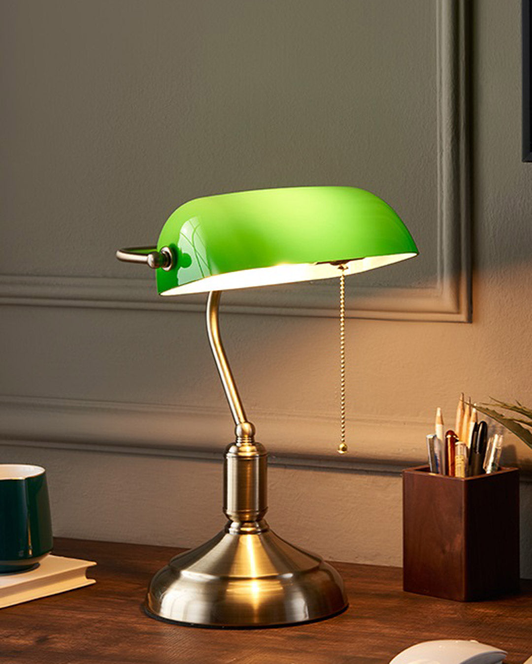 Klasyczna Lampa Bankierska