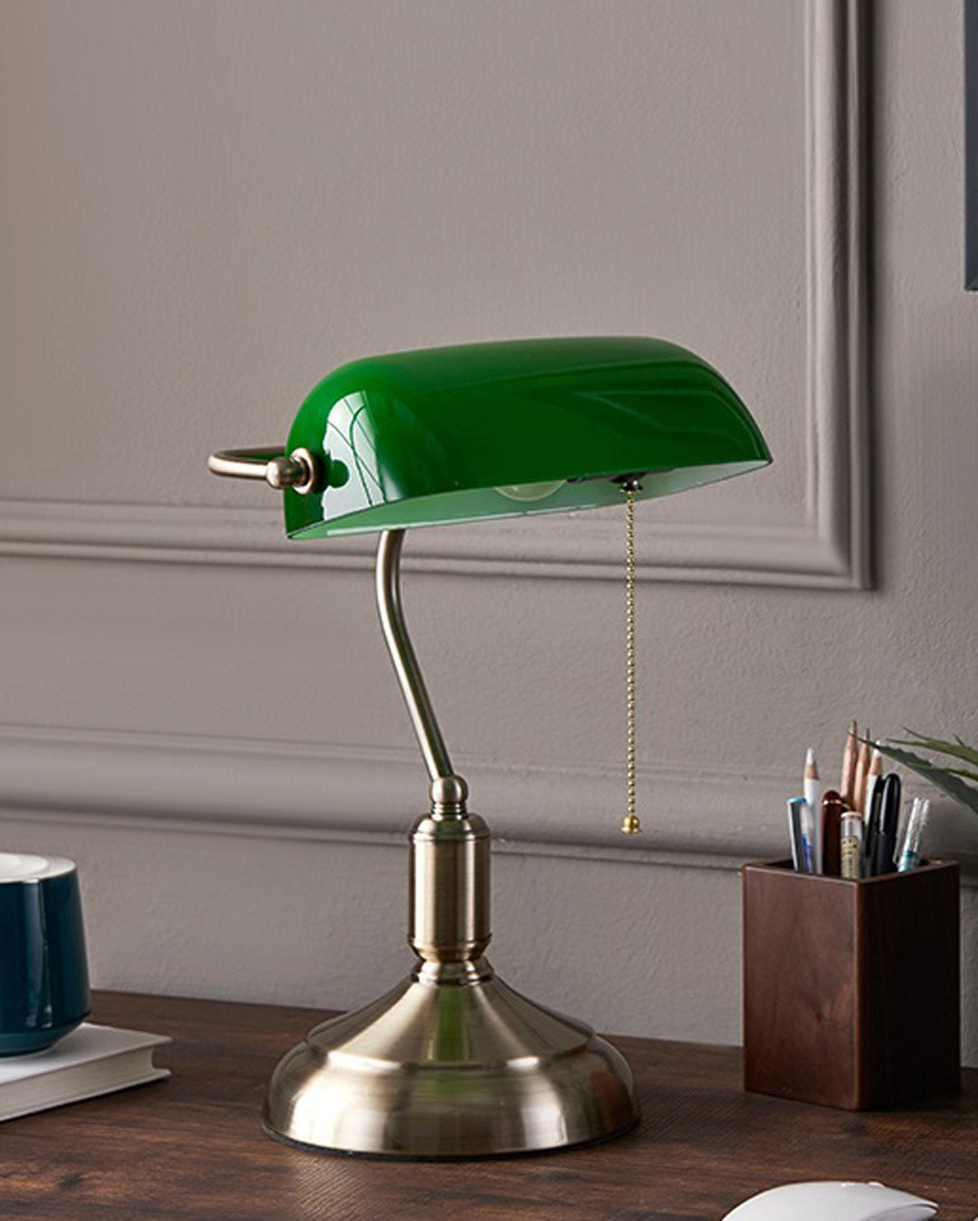 Klasyczna Lampa Bankierska