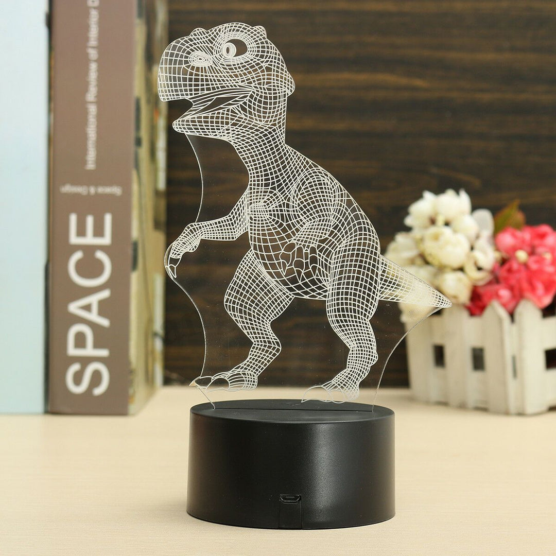 Lampka nocna Dinozaur - 3D Lampka Dinozaura - Lampka nocna T Rex