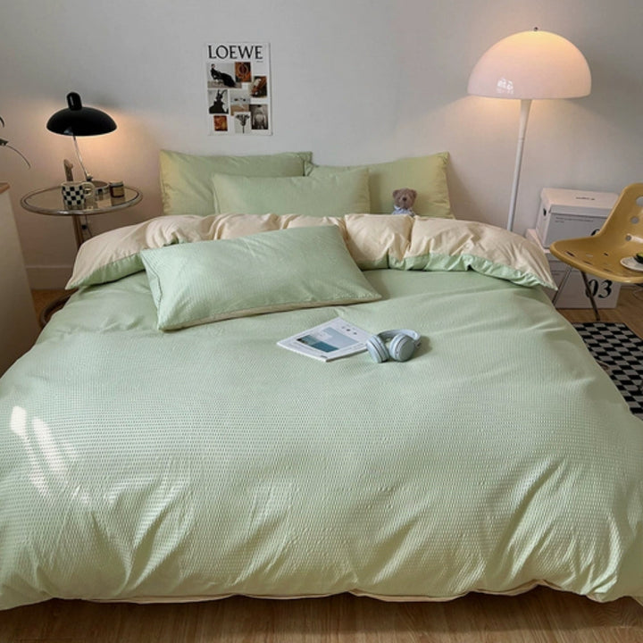 Zestaw Pościeli Beaumont Ultra-Soft Waffle | 3-częściowy zestaw