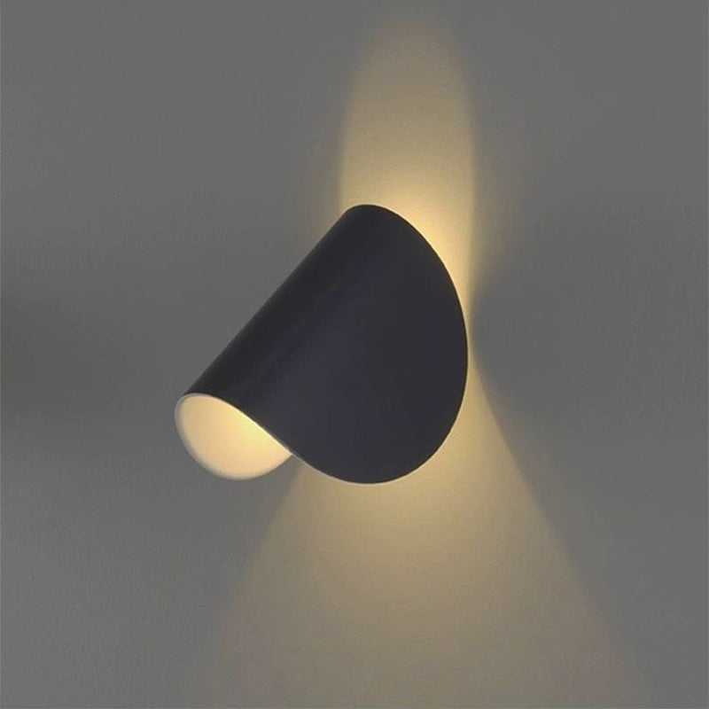 Eveline Nowoczesna Geometria LED 4 kolory Lampa Ścienna Wewnętrzna/Zewnętrzna Metalowa