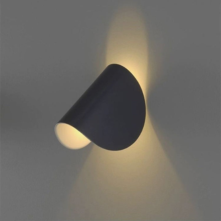 Eveline Nowoczesna Geometria LED 4 kolory Lampa Ścienna Wewnętrzna/Zewnętrzna Metalowa