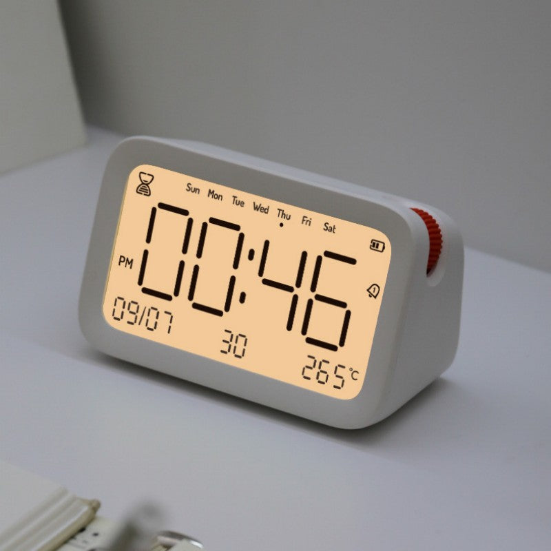 Minimalistyczny Modny Inteligentny Elektroniczny Zegar Alarmowy z Nocną Lampką