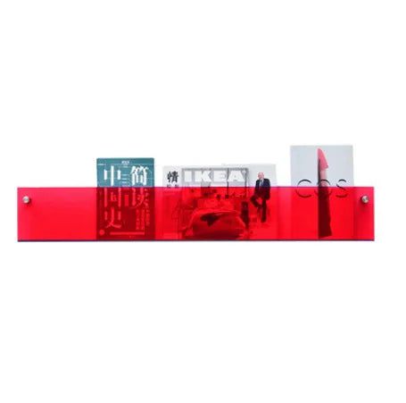 ClearLine – Stylowa Akrylowa Półka Ścienna na Magazyny