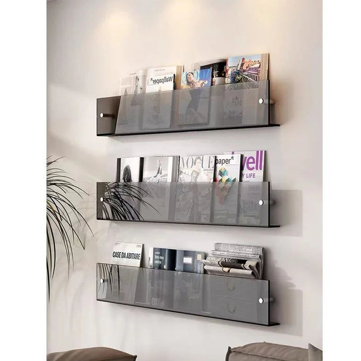 ClearLine – Stylowa Akrylowa Półka Ścienna na Magazyny