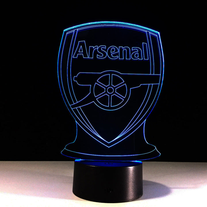 Lampa 3D Iluzja Optyczna Arsenal Piłka Nożna