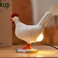 Lampa Kurczak - zabawna lampa stołowa w kształcie kurczaka