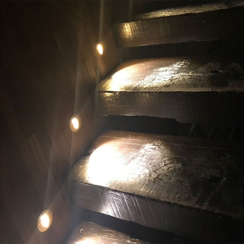 Nowoczesna lampa ścienna LED w stylu Art Deco, okrągła kwadratowa, aluminiowa, wodoodporna do korytarzy