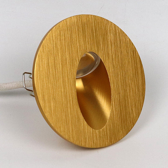 Nowoczesna lampa ścienna LED w stylu Art Deco, okrągła kwadratowa, aluminiowa, wodoodporna do korytarzy