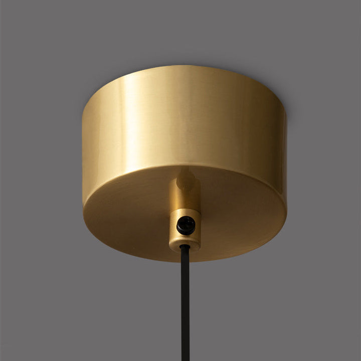 Minimalistyczna Okrągła Cylinderowa Lampa Wisząca LED do Sypialni