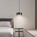Minimalistyczna Okrągła Cylinderowa Lampa Wisząca LED do Sypialni