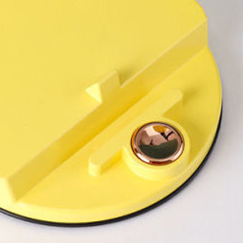 Nowoczesna Minimalistyczna Okrągła Złożona Lampa Stołowa LED ABS do Salonu