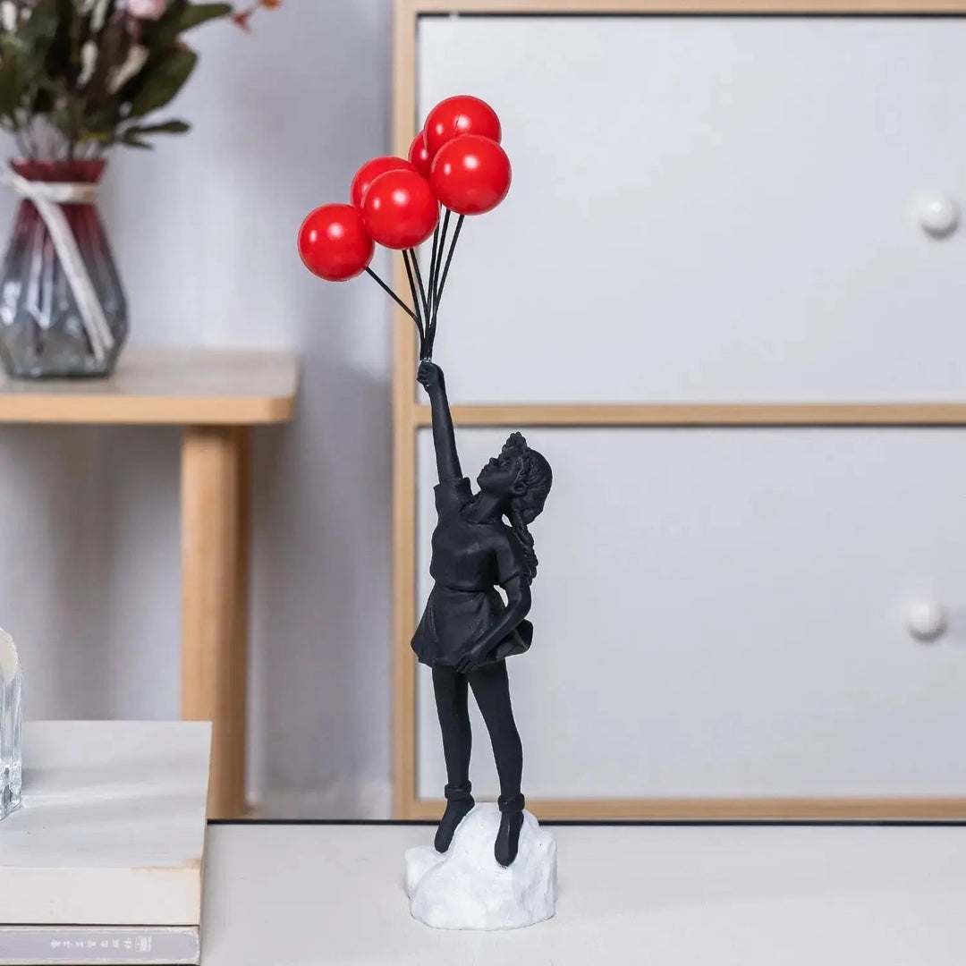 Rzeźba Dziewczyny z Balonem Banksy&
