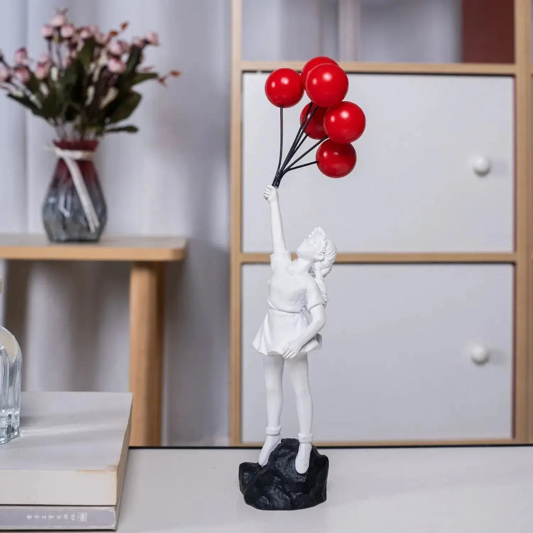 Rzeźba Dziewczyny z Balonem Banksy&