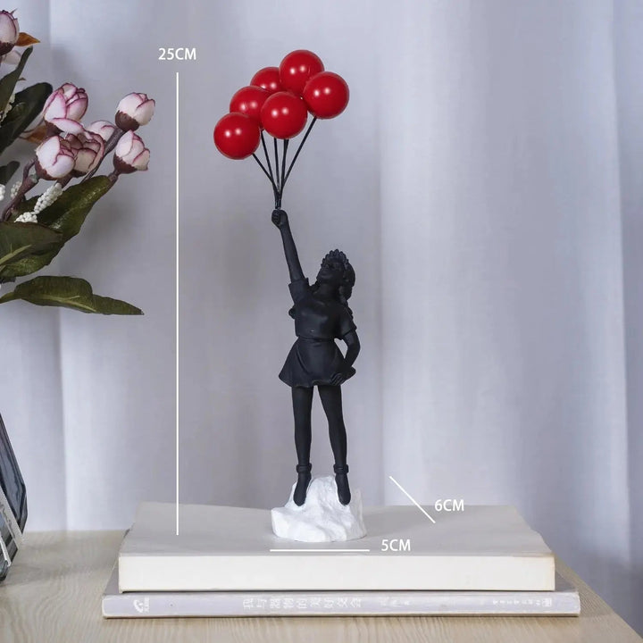 Rzeźba Dziewczyny z Balonem Banksy&