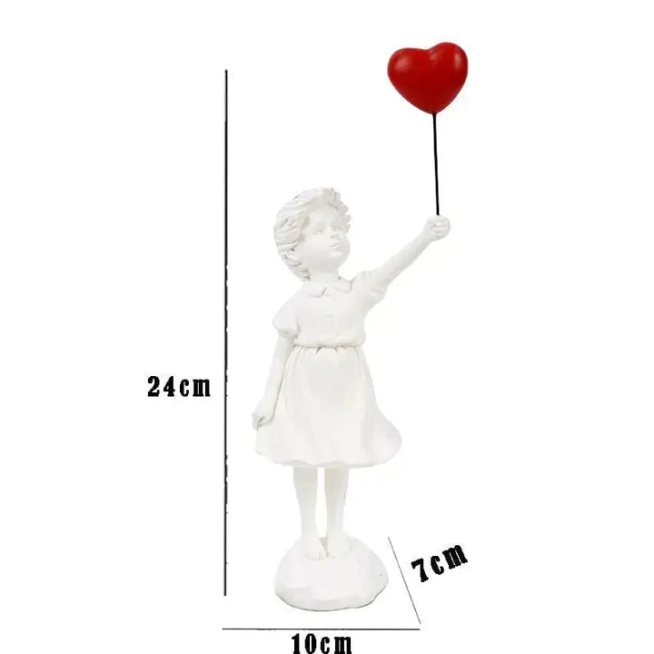 Rzeźba Dziewczyny z Balonem Banksy&