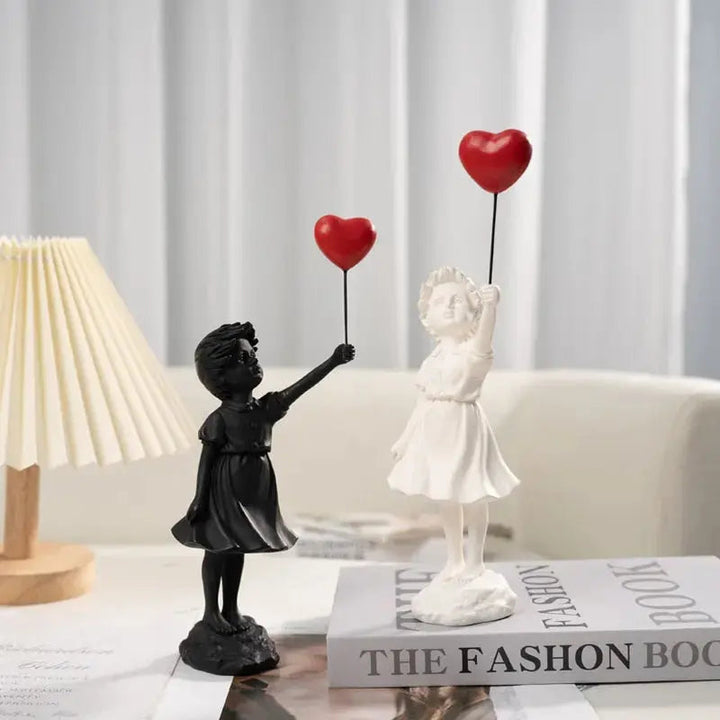 Statua Dziewczyny z Balonem Banksy&