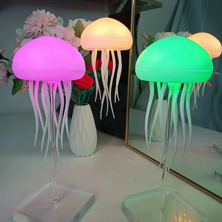 Kojąca Lampa Nocna Meduza