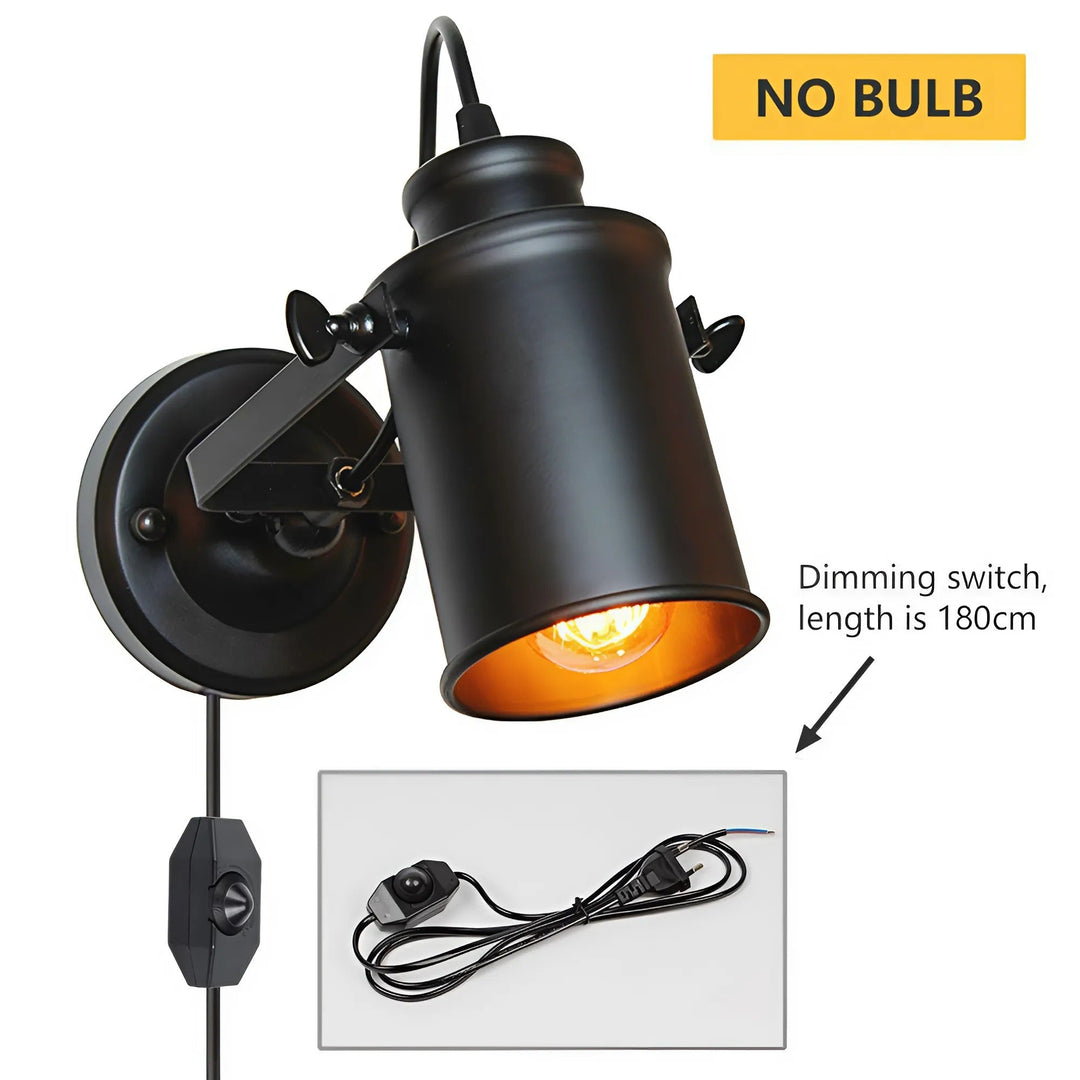 Vintage Industrial Wall Lamp
