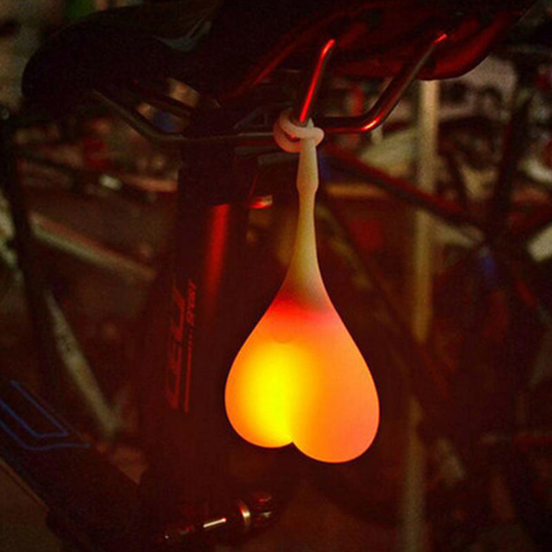 Lampka tylna ostrzegawcza do roweru