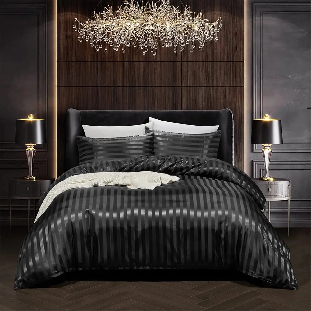Zestaw Pościeli NoirLuxe - Eleganckie Przemiany Sypialni