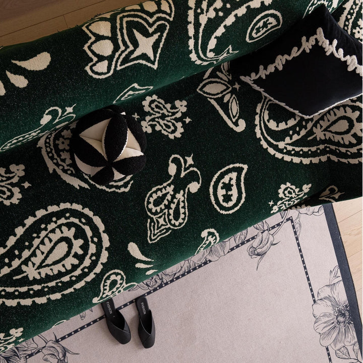 Boho Bloom Miękki Pokrowiec na Sofę