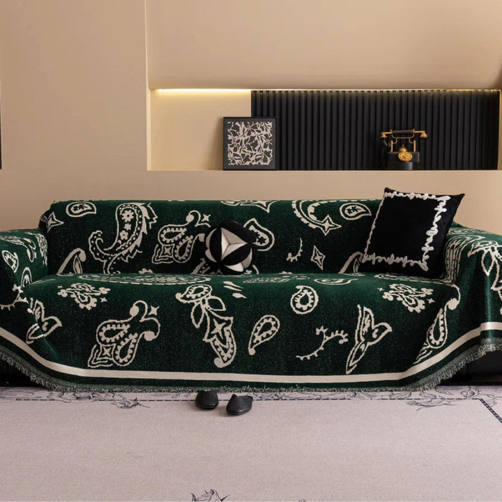 Boho Bloom Miękki Pokrowiec na Sofę