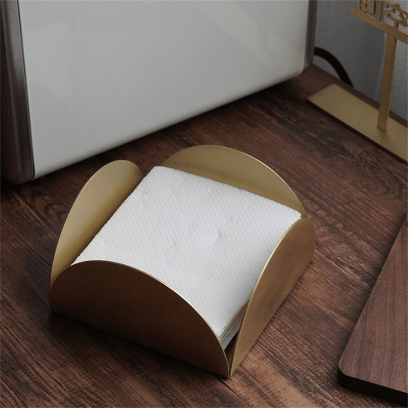 Mosiężny - Chustecznik - Pudełko na tabletki
