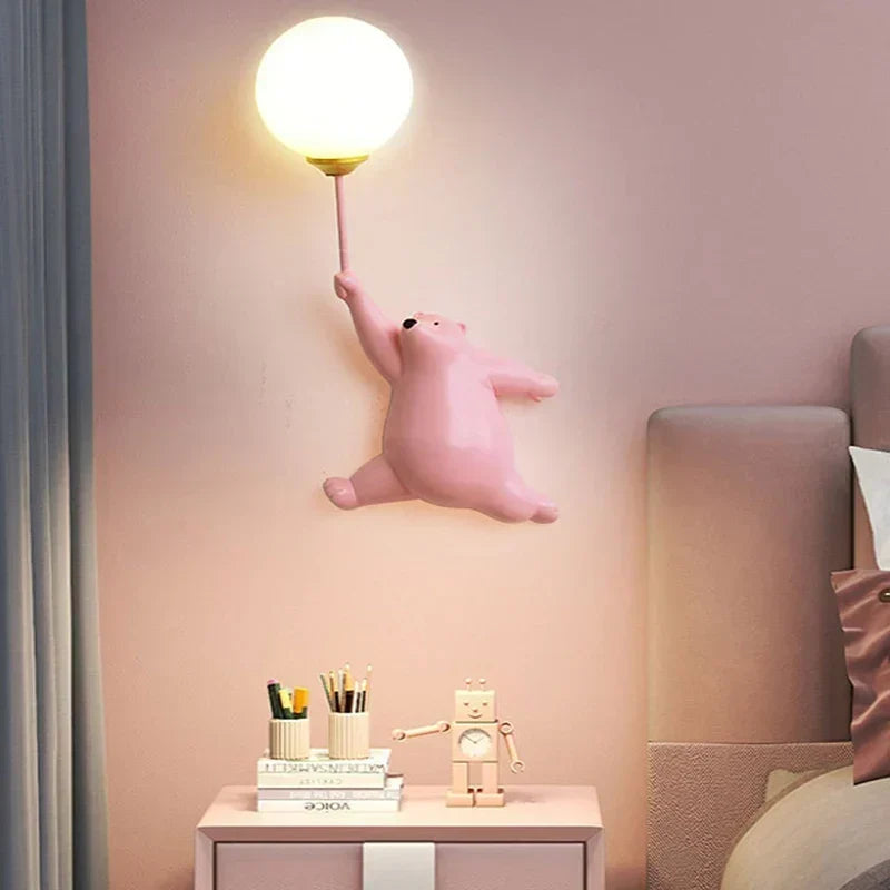 MagicToon - Lampa Ścienna w Stylu Kreskówkowym dla Dzieci