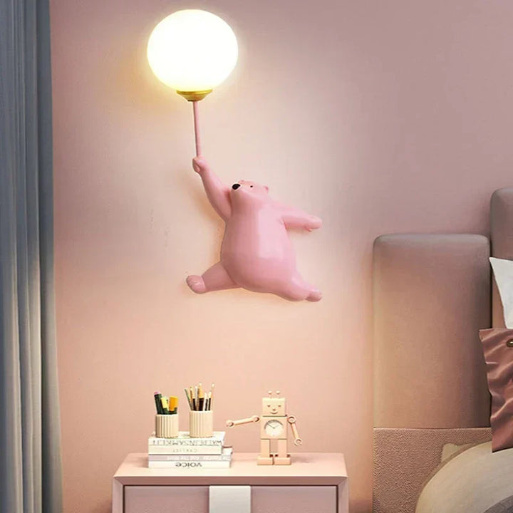 MagicToon - Lampa Ścienna w Stylu Kreskówkowym dla Dzieci
