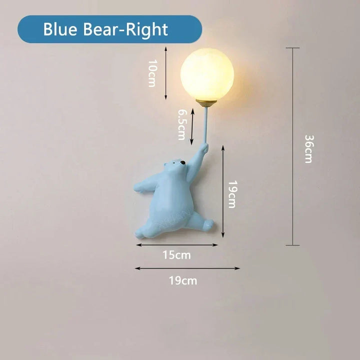 MagicToon - Lampa Ścienna w Stylu Kreskówkowym dla Dzieci