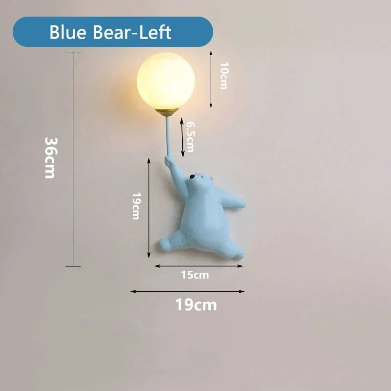 MagicToon - Lampa Ścienna w Stylu Kreskówkowym dla Dzieci