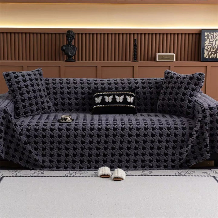 Pokrowiec na Sofę Cavalli w Kratę Houndstooth