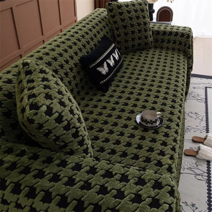 Pokrowiec na Sofę Cavalli w Kratę Houndstooth