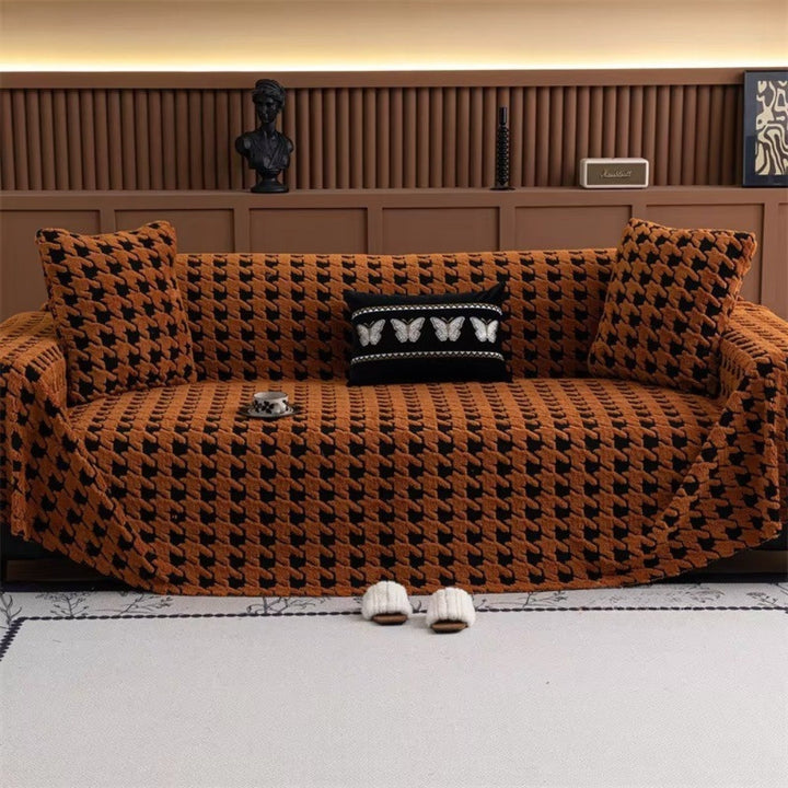 Pokrowiec na Sofę Cavalli w Kratę Houndstooth