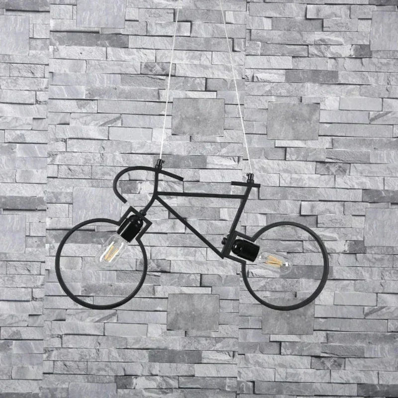 BikeGlow - Lampa Wisząca LED w Kształcie Roweru
