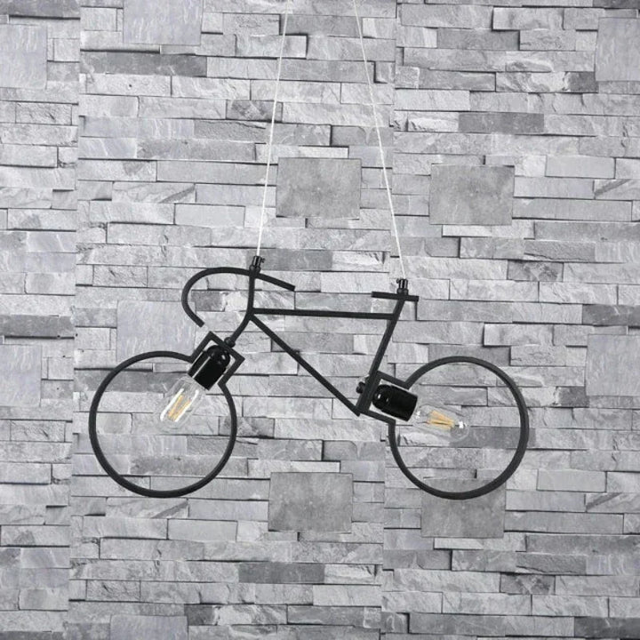 BikeGlow - Lampa Wisząca LED w Kształcie Roweru