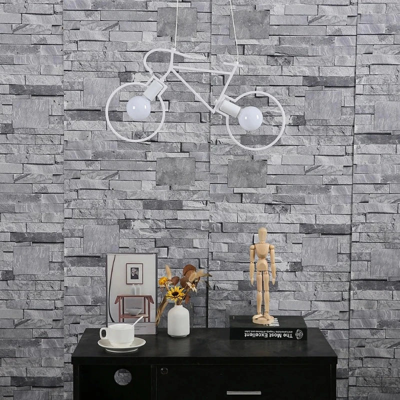 BikeGlow - Lampa Wisząca LED w Kształcie Roweru