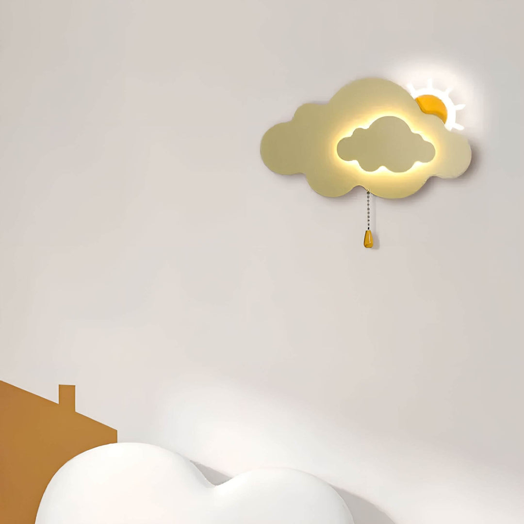 Lampa ścienna do pokoju dziecięcego, Zabawy design