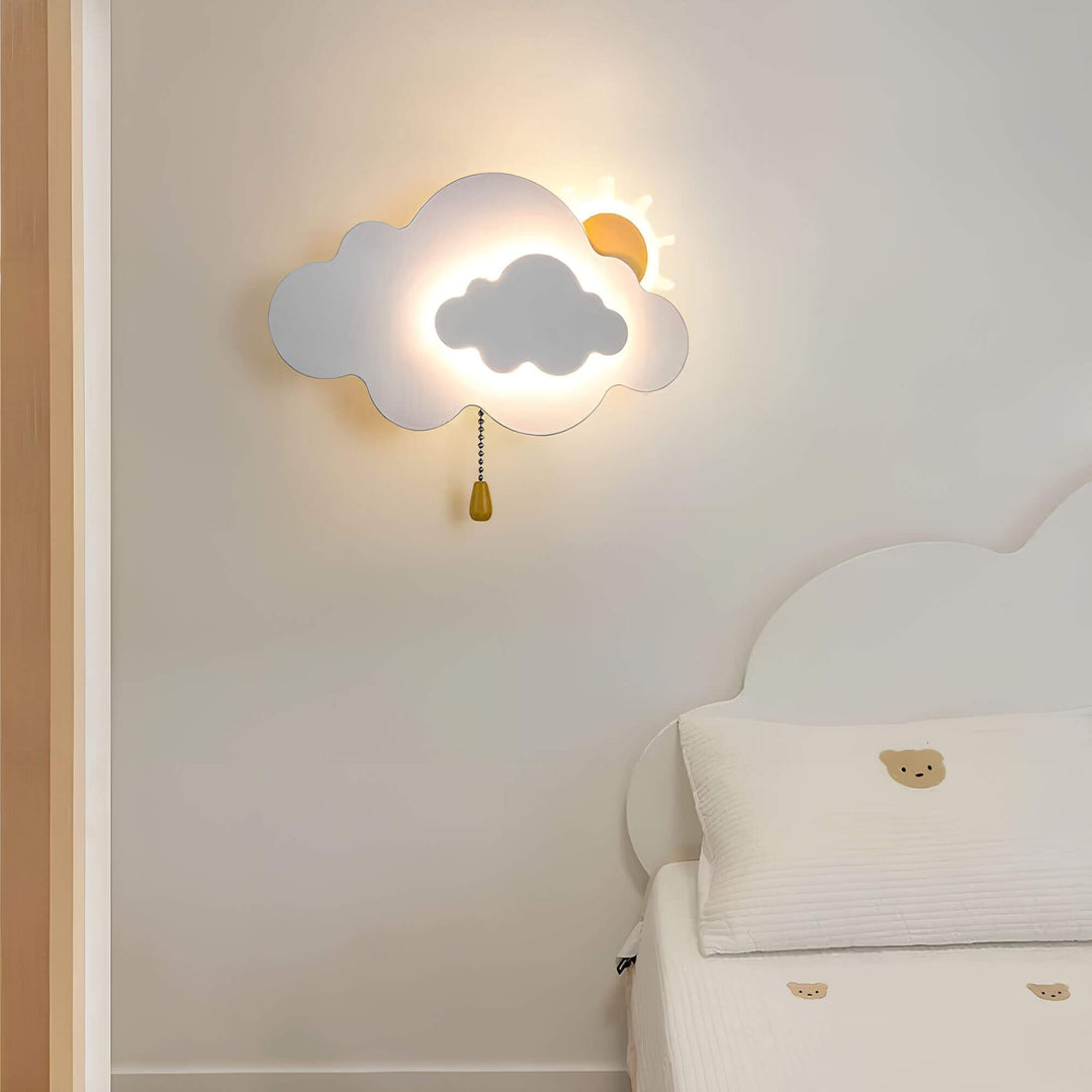 Lampa ścienna do pokoju dziecięcego, Zabawy design