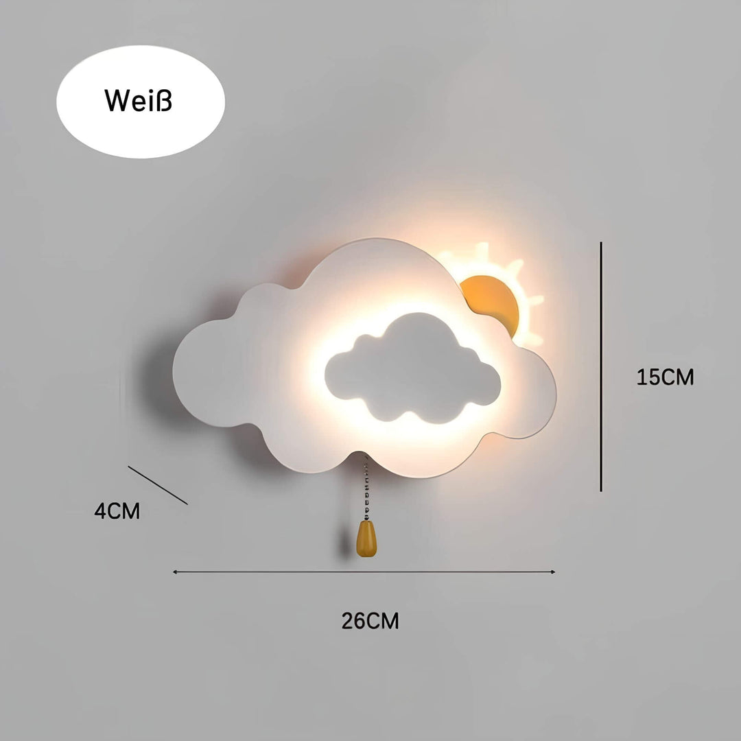 Lampa ścienna do pokoju dziecięcego, Zabawy design