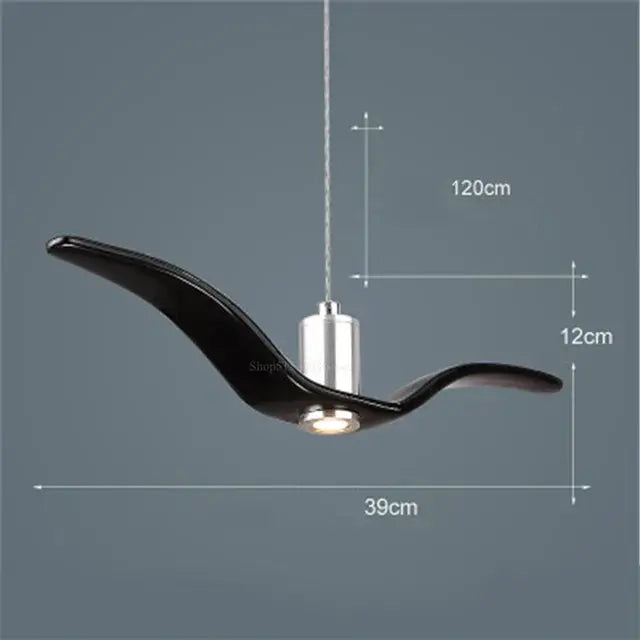ÉclatAiles - Lampa w kształcie ptaka