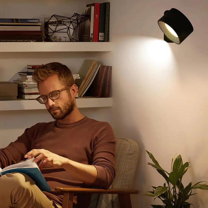 Lampa ścienna Bezprzewodowa Ładowalna 360°
