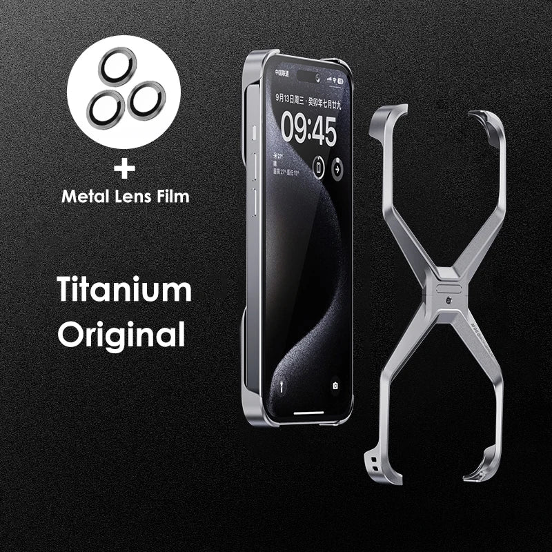 Odłączany metalowy etui Cool Alloy na iPhone&