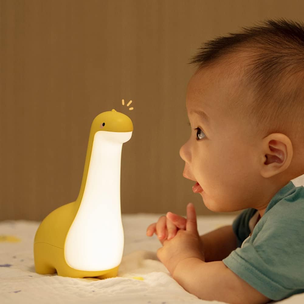 DinoSnug – Miękkie Świecące Dinozaur Nocna Lampa dla Dzieci