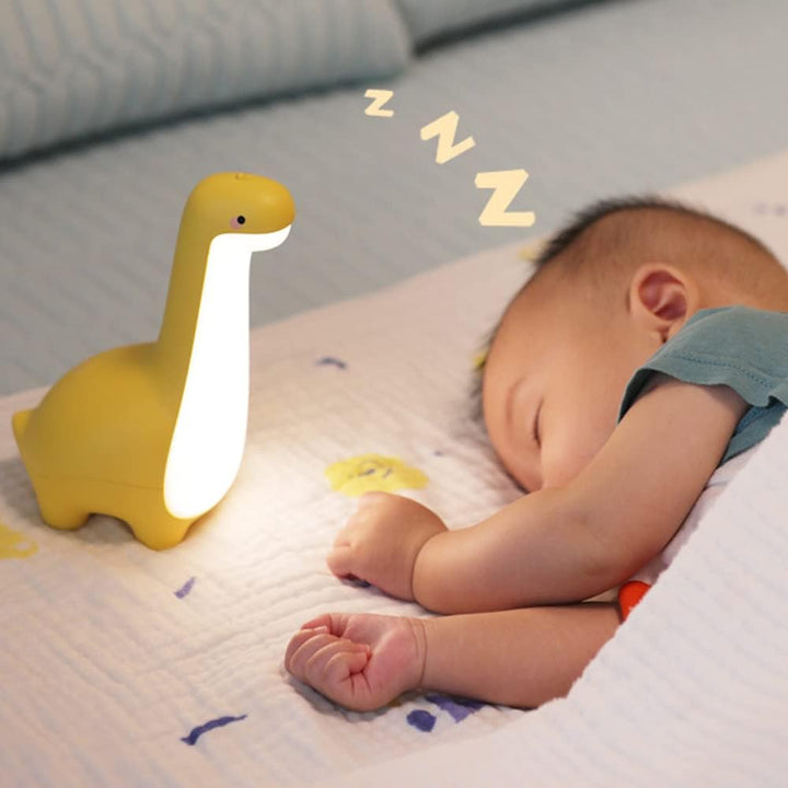 DinoSnug – Miękkie Świecące Dinozaur Nocna Lampa dla Dzieci