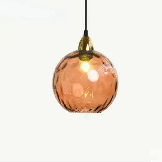 Lampa Wisząca Glasora - Przezroczysta Szklana Kula z Oświetleniem LED